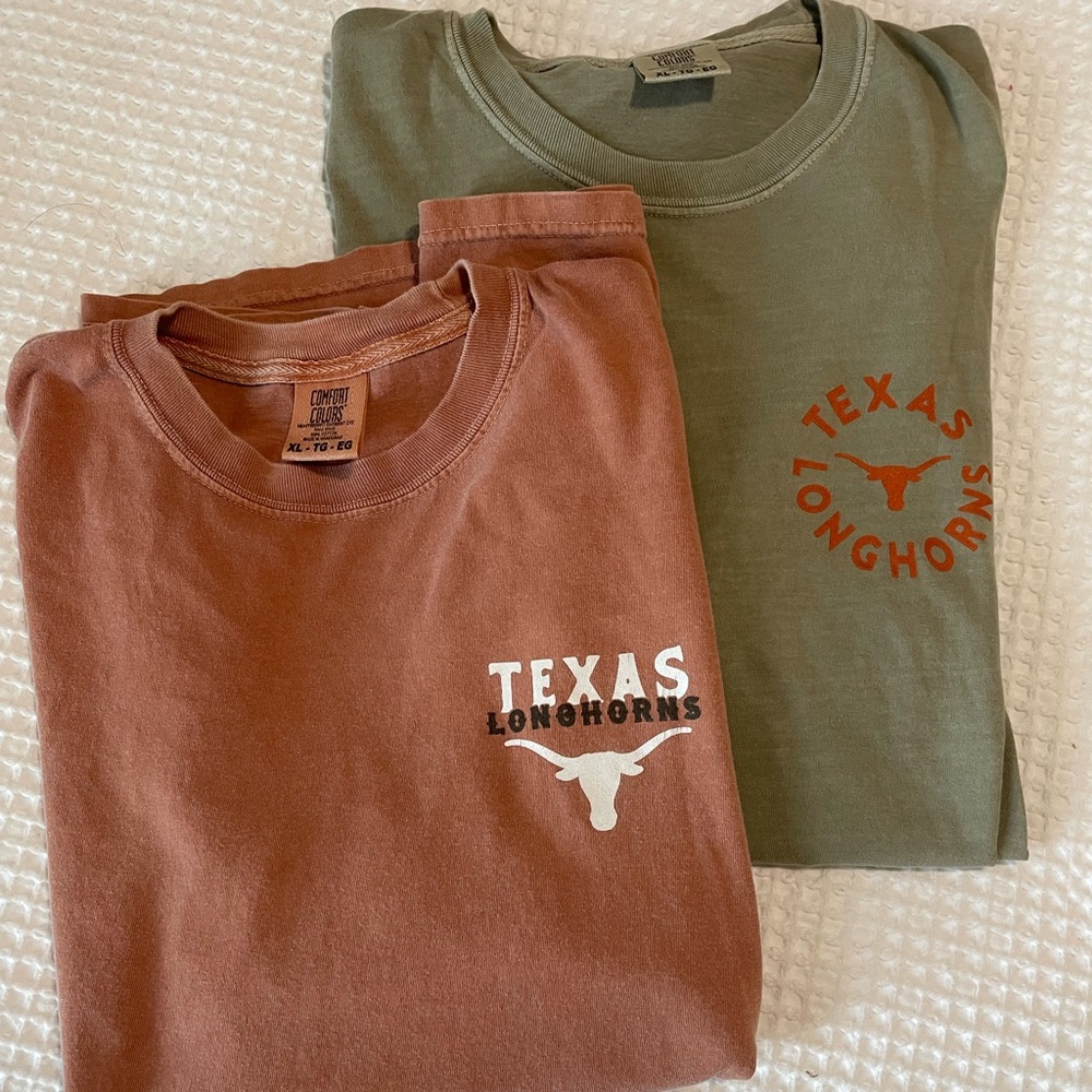 Comfort Colors Rust Texas Longhorns T-Shirt